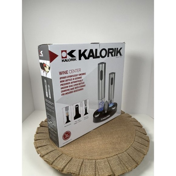 KALORIK Wine Center Opener Preserver Vacuum Seal and Charging Base NEW in Box - Picture 10 of 15